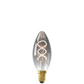 Calex Flex Filament LED Lamp - E14 - B35 - Titanium